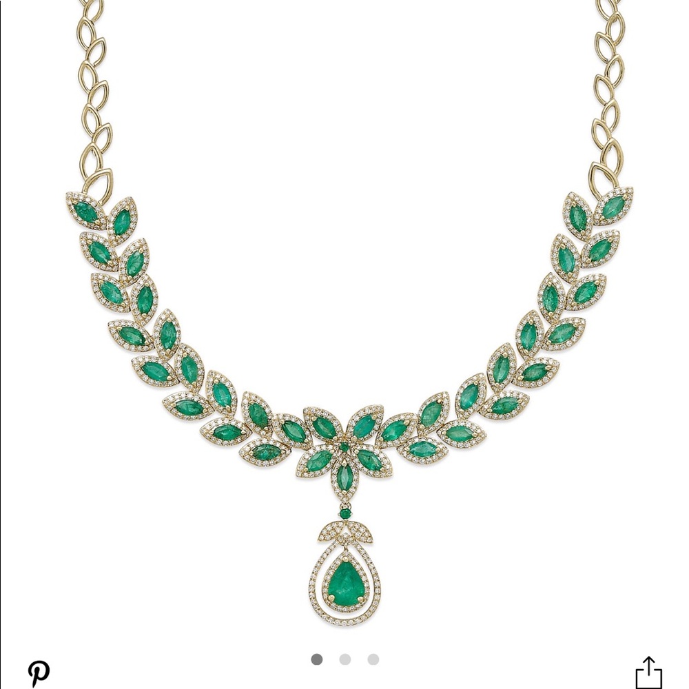Effy gold necklace new with receipt and tags